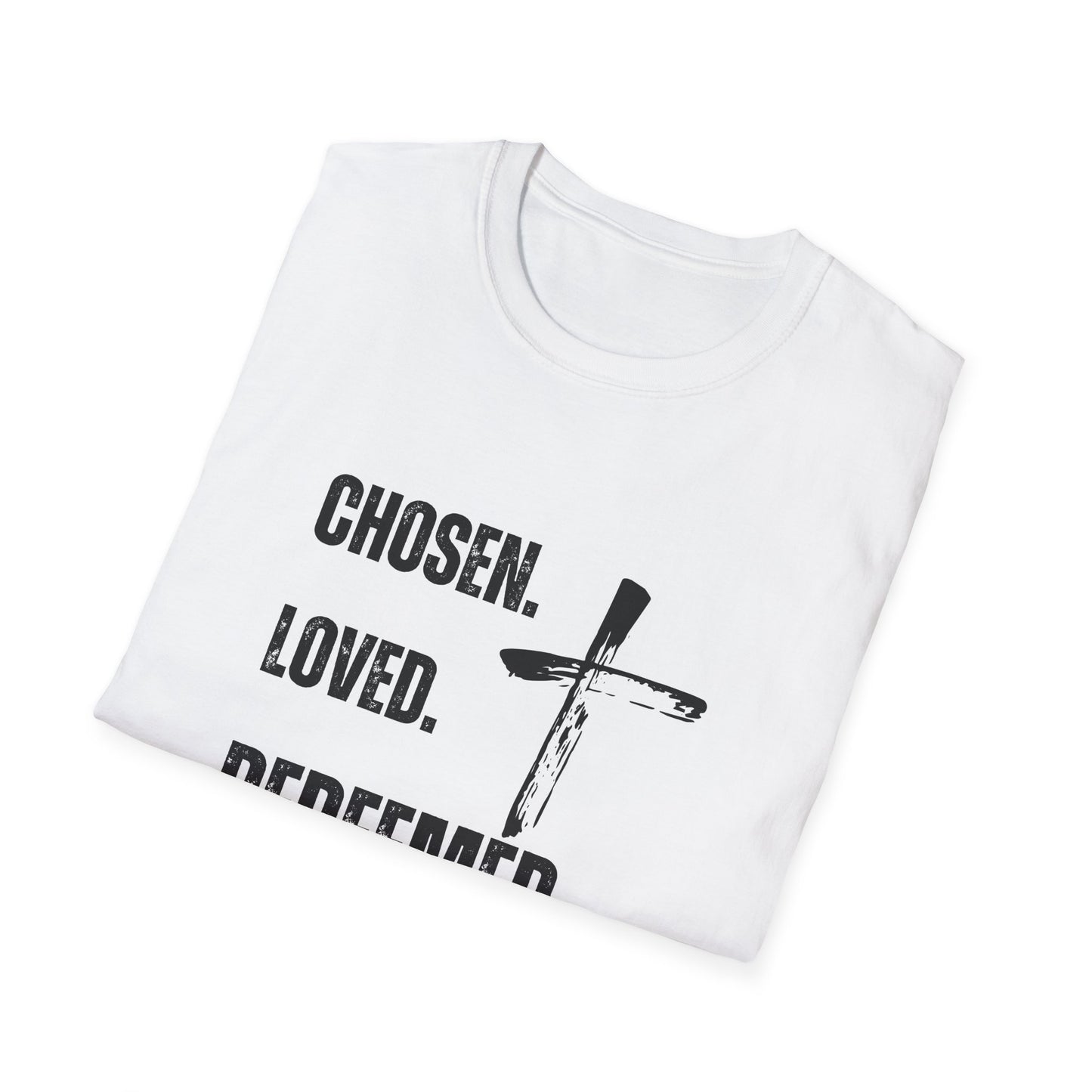 Faith-Inspired Unisex Softstyle T-Shirt - Chosen, Loved, Redeemed - Inspirational Gift, Christian Apparel, Casual Wear, Everyday [...]
