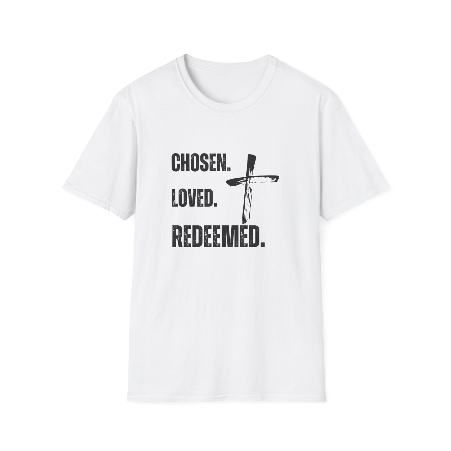 Faith-Inspired Unisex Softstyle T-Shirt - Chosen, Loved, Redeemed - Inspirational Gift, Christian Apparel, Casual Wear, Everyday [...]
