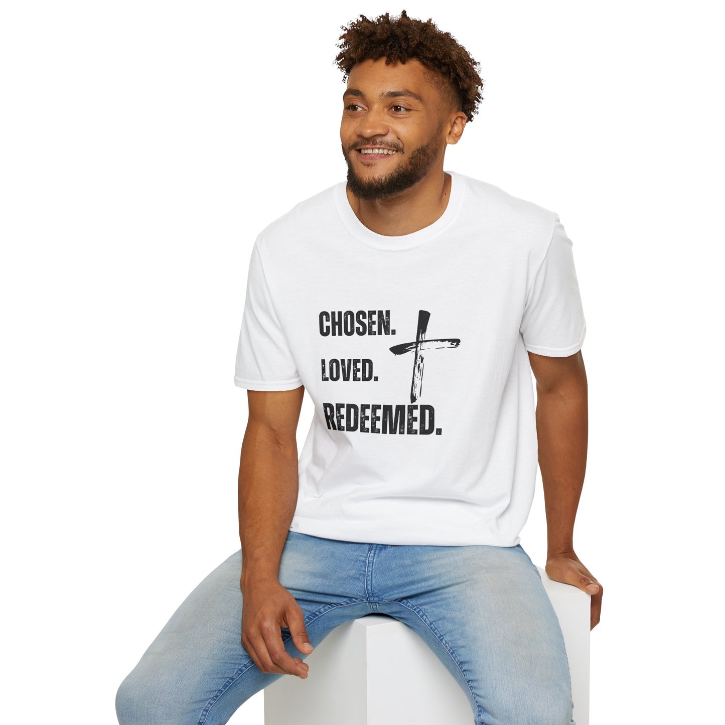 Faith-Inspired Unisex Softstyle T-Shirt - Chosen, Loved, Redeemed - Inspirational Gift, Christian Apparel, Casual Wear, Everyday [...]
