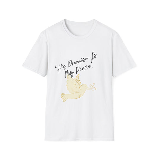 Inspirational Quote T-Shirt for Peace Seekers, Spiritual Gifts, Unisex Fashion Tee, Mindfulness Apparel, Faith-Based Wear